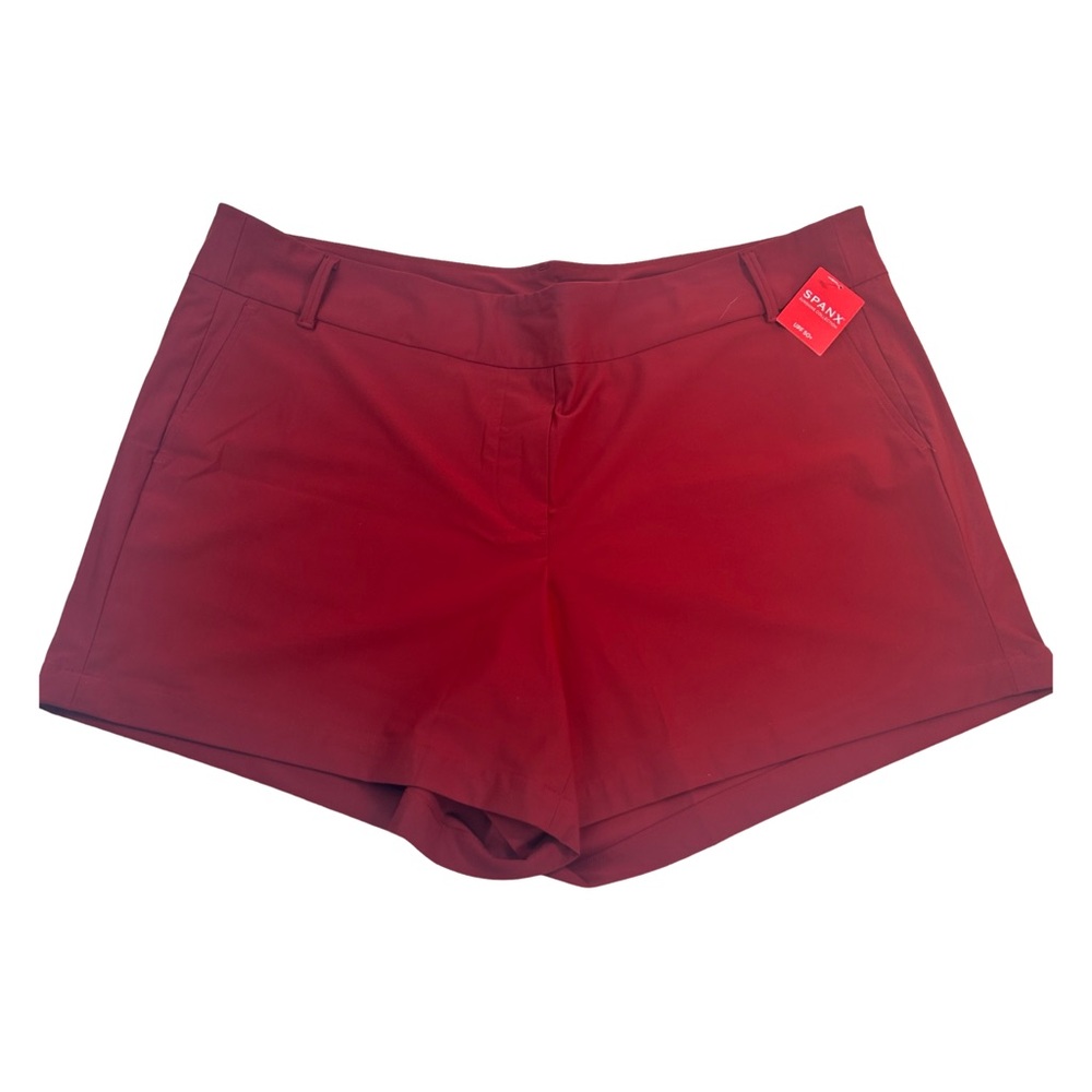 Spanx SUNSHINE SHORTS 6" Chlorine and Saltwater Resistant inDark Cherry Size:3X